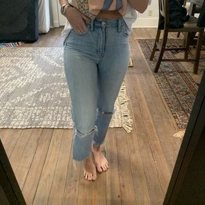 Made well distressed jeans!